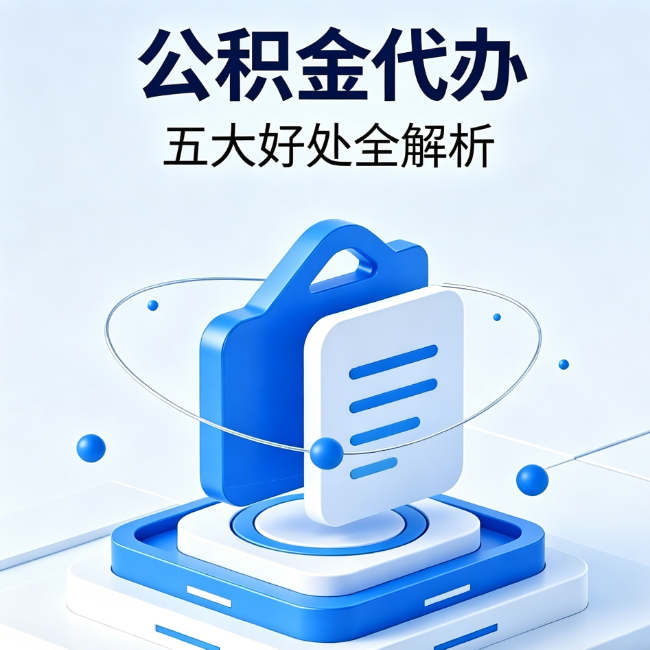 通州公积金代办到底值不值？这5大好处让你少走弯路